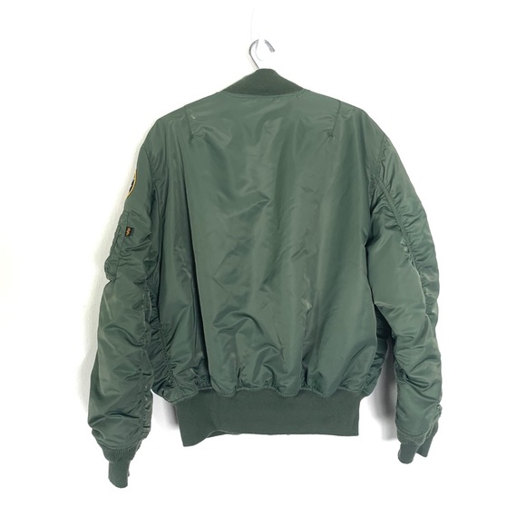 VTG Alpha Industries Reversible MA-1 Flight Bomber - Picture 3 of 13